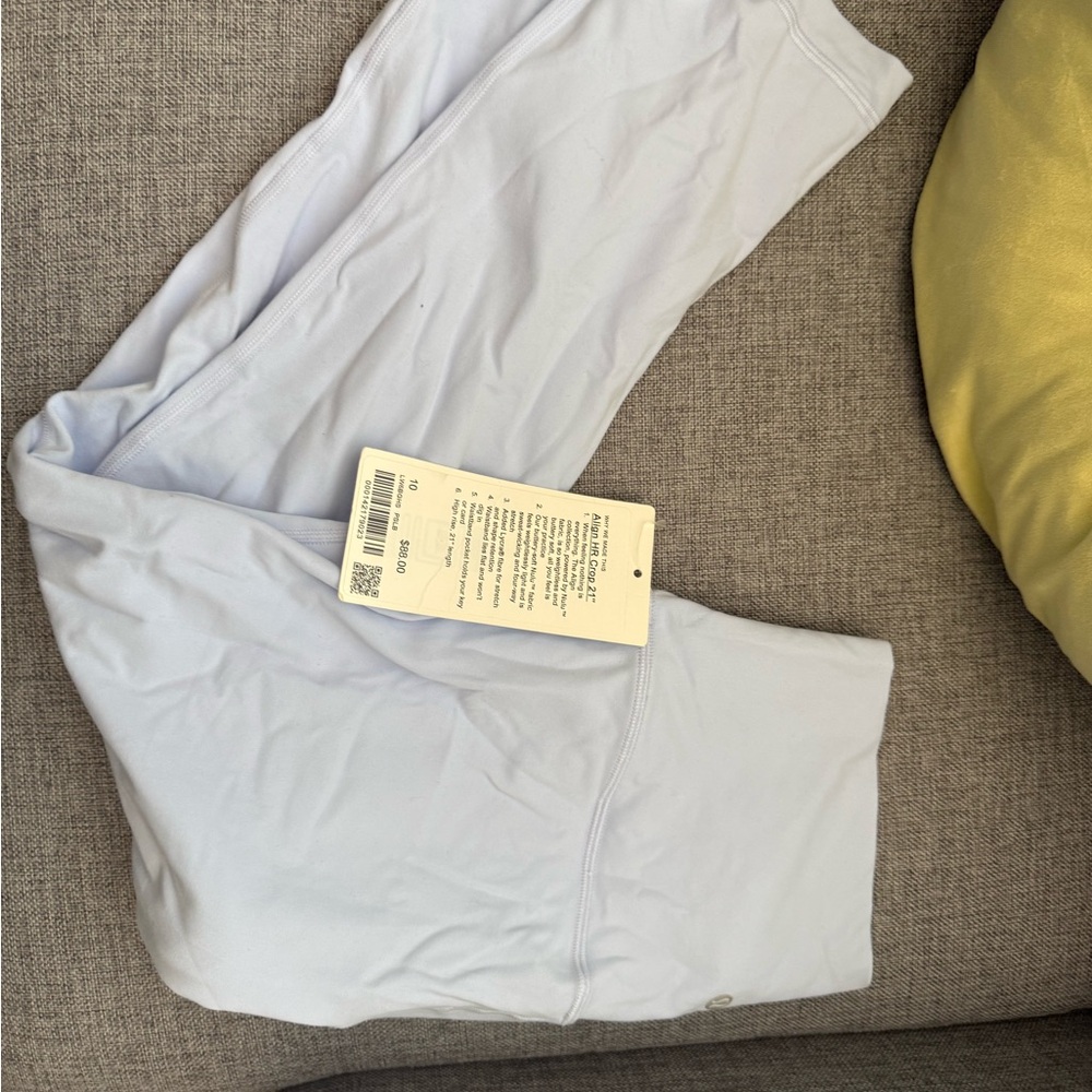 Lululemon Athletica Soft Blue Leggings